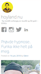 Mobile Screenshot of hoyland.nu